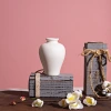 ins flower vases, small ceramic vases, white vases, handicrafts, flower arrangements, aroma diffusers, wholesale living room ceramics Application Scenario